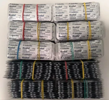 PHARMA KSASOL 1MG XANAX BOXES